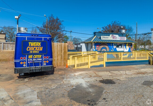 Locals can pick up a bucket of delicious chicken at Twerk Chicken Lot in Candler-McAfee.