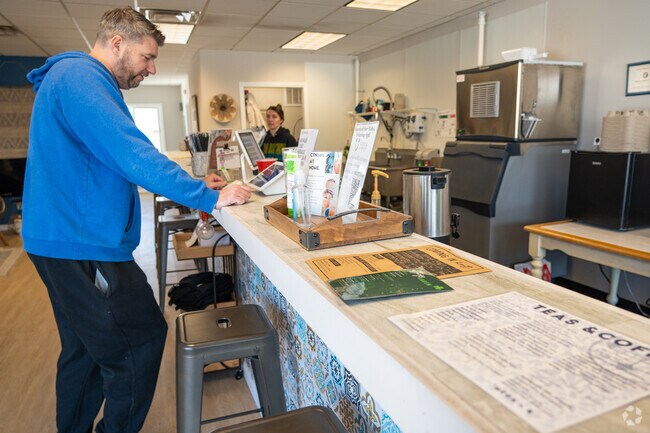 Select your favorite protein shake and tea at Cross Pointe Nutrition in Prospect.