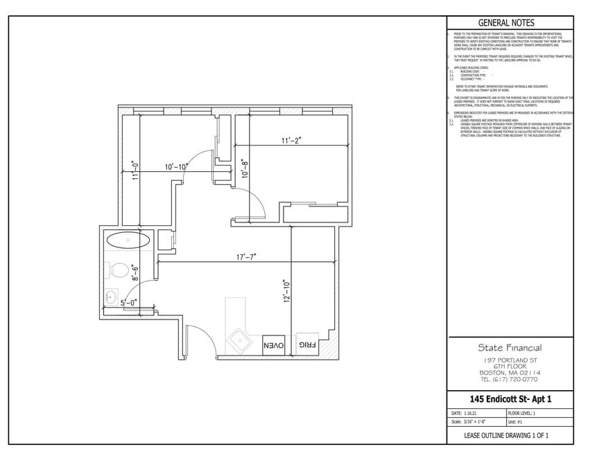 145 Endicott St unit 1, Boston, MA 02113 - photo 1