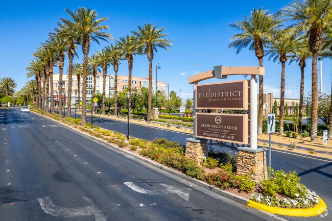 The District at Green Valley has retail, dining, and outside enjoyment, even kid play areas.