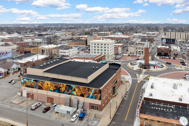 Murals bring new life to the now booming downtown of Marion, IL.