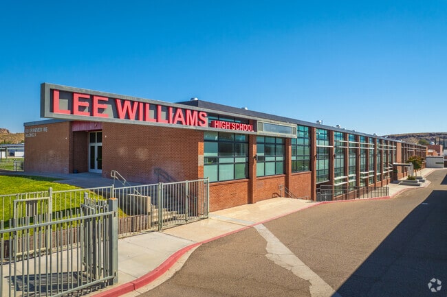 Lee Williams High School stands as a modern educational hub in Kingman, offering students a strong academic foundation and extracurricular opportunities within a welcoming campus environment.