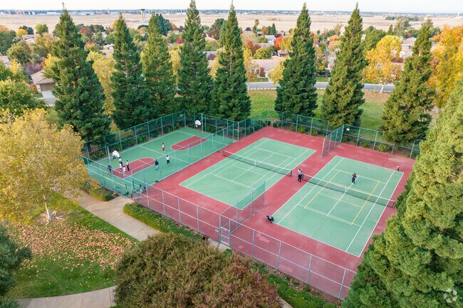 Veteran's Park offers a range of sporting amenities.