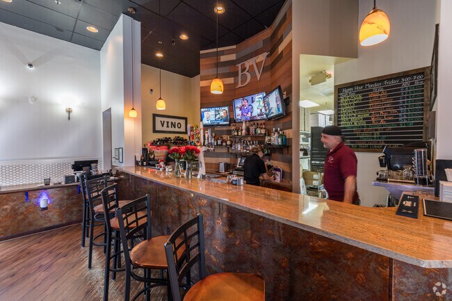 Buckhall's Bella Vita Restaurant has a wide selection of wines and spirits.