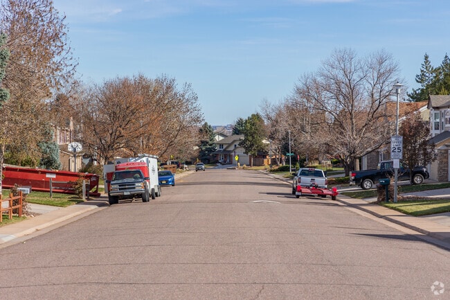 Wide residential streets provide ample room for street parking in Meadowbrook Heights.