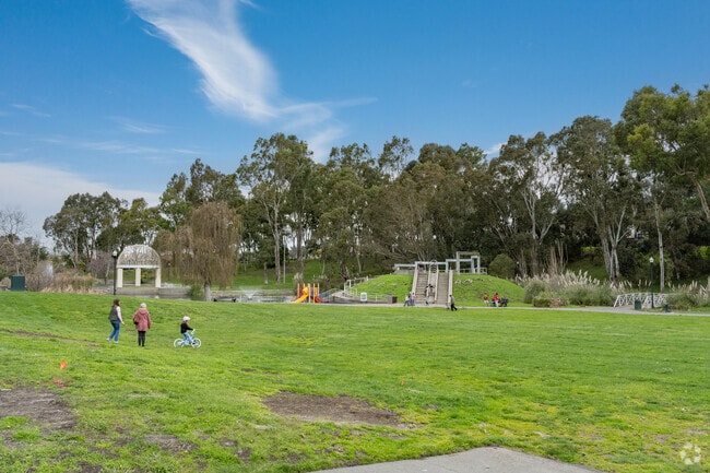 Rodeo families enjoy spending the day at nearby Refugio Valley Park.