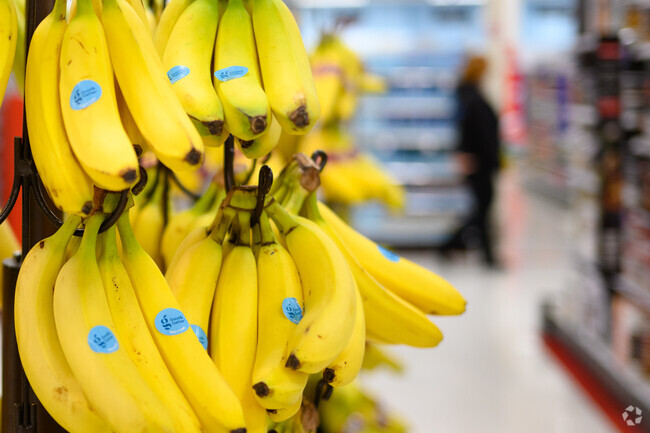 Fresh bananas and other produce can be found at Target near Churchill Downs.