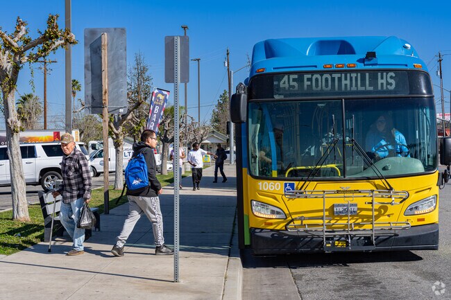 Edison residents can take the Golden Empire Transit to get around town.
