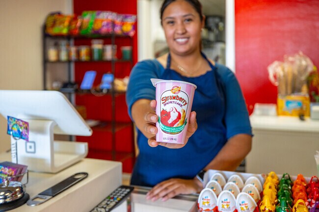 Escape the heat and savor the creamy goodness of Mesa Patios I-Guana Ice Cream in Mesa, AZ.