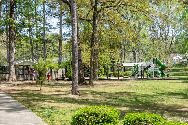 Families from all around come to the Hillcrest Park.