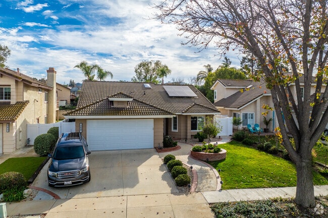 You can find Spanish style homes throughout Wood Ranch.
