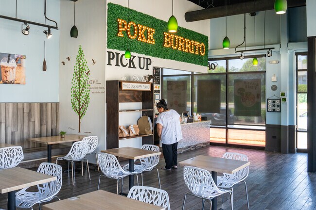 Poke Burrito is a Scots Plains favorite.