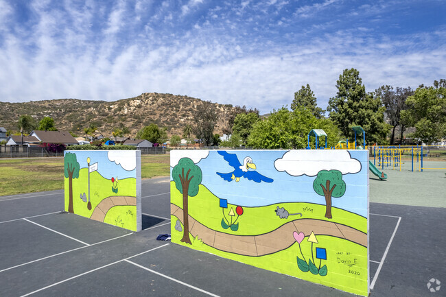 Poway Garden Road Elementary School Mural