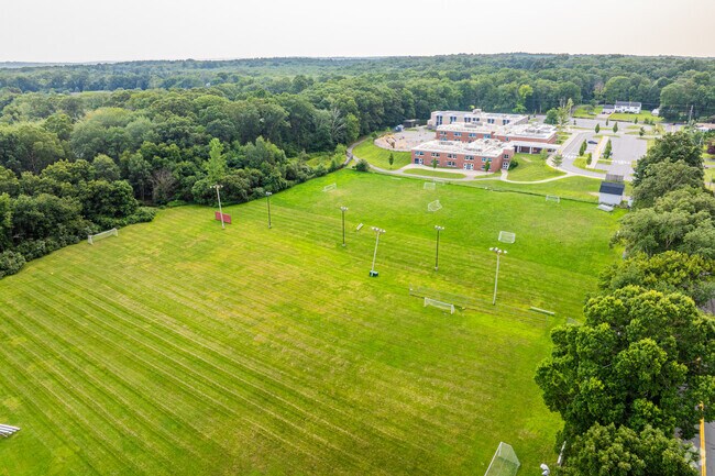 Gallup Hill School offers a large area for extra curricular activities.