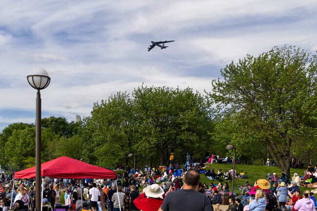Residents of Riverwood can enjoy the yearly Thunder Over Louisville in downtown Louisville.
