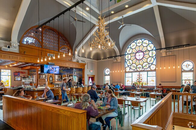Lodi Township diners can enjoy craft brews at Salt Springs Brewery in a 116-year old church.