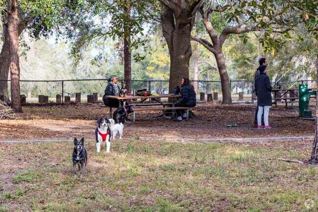 Temple Crest residents have several dog friendly areas to go to.