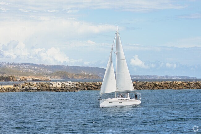 Iconic Newport Beach is just a short e-bike ride away from Mesa Verde.