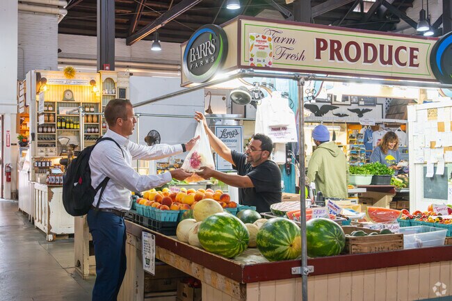 Pick up fresh produce from Central Market, just minutes from Conestoga Woods.