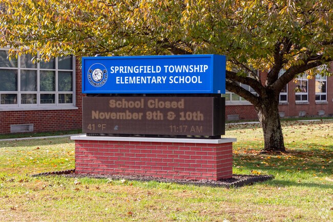 249 students attend Springfield Township Elementary School.