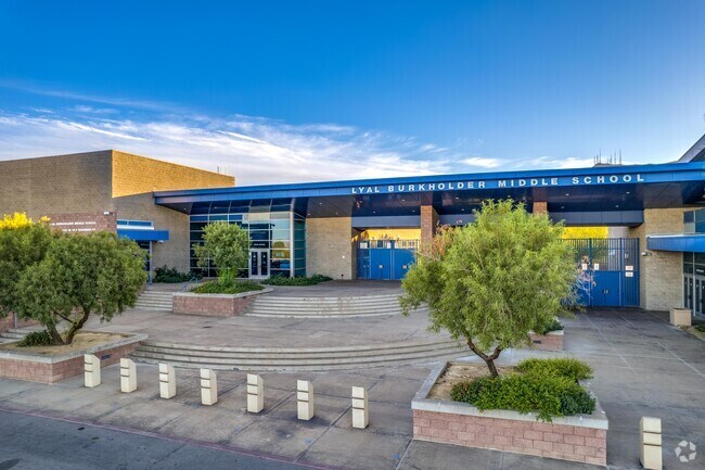 The Lyal Burkholder Middle School is known as the home of the Jaguars, the school mascot.