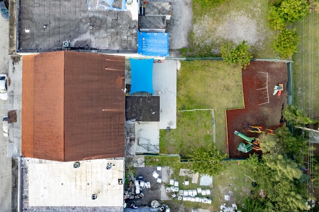 A look down at Hope for the Future Christian Academy in Ft Lauderdale, FL.