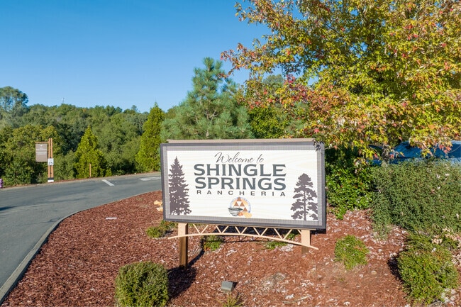 Shingle Springs Rancheria is where Redhawk Casino and the Shingle Springs Wellness Center are.