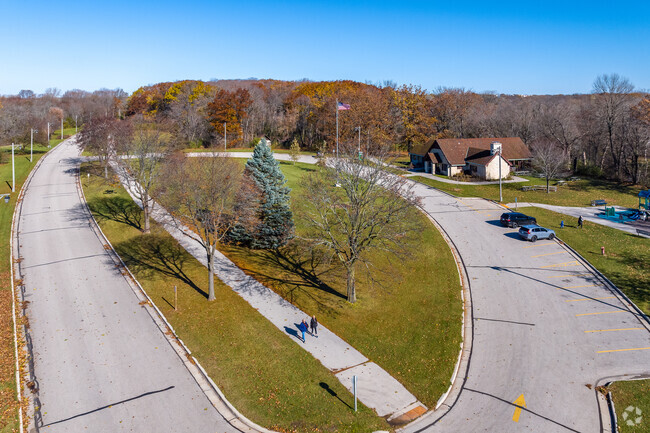 Kletzsch Park near River Hills is perfect for a walk or gathering for a game.