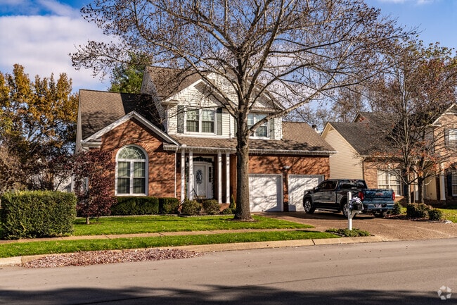 You can find several traditional homes throughout the Berrys Chapel neighborhood.