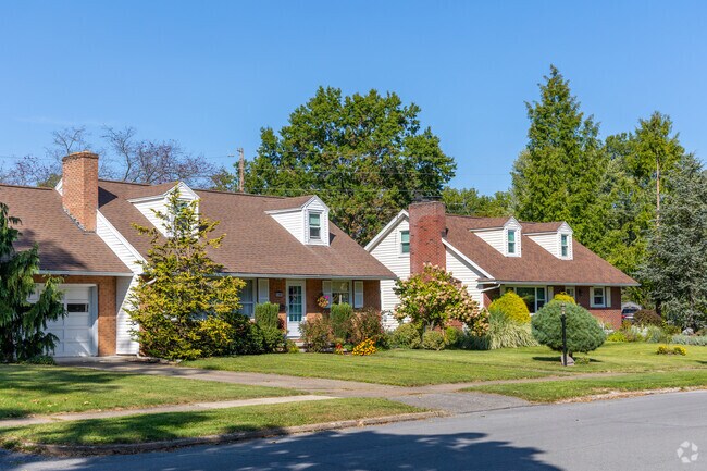Yards in Faxon have plenty of space for families to enjoy time outside.