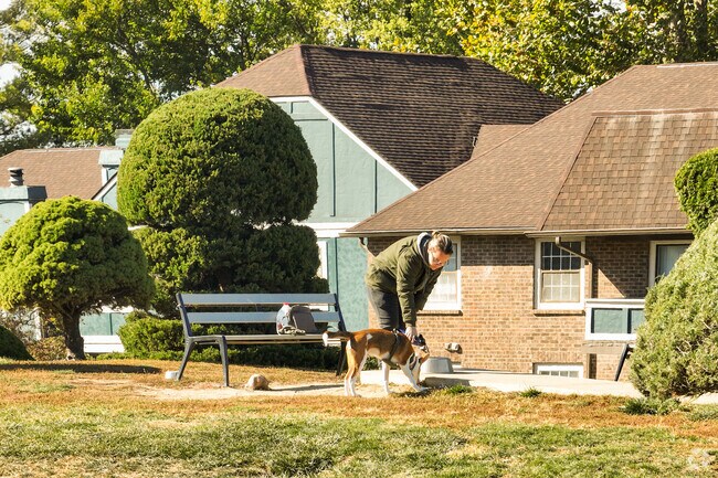 Residents of Canterbury Green have access to a local dog park in the neighborhood.