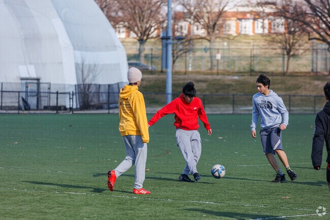 Local pickup games take place in Ellwood Park.