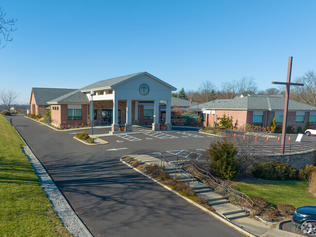 When you come to Beautiful Savior Lutheran School you will see a wooden cross near the entrance.