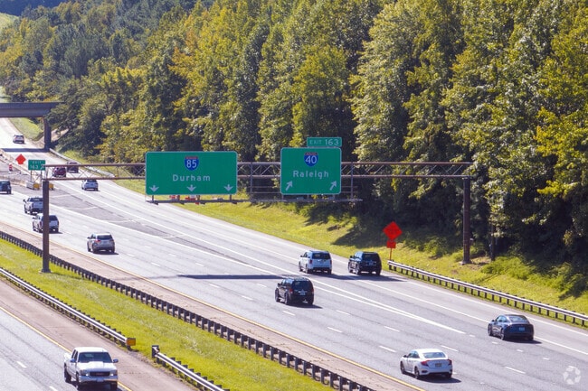 Residents can hop on Interstate 40 or 85 and U.S. Route 70 within minutes from the Eno.