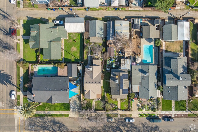 Many of the homes in Exeter have room for their own private swimming pool.