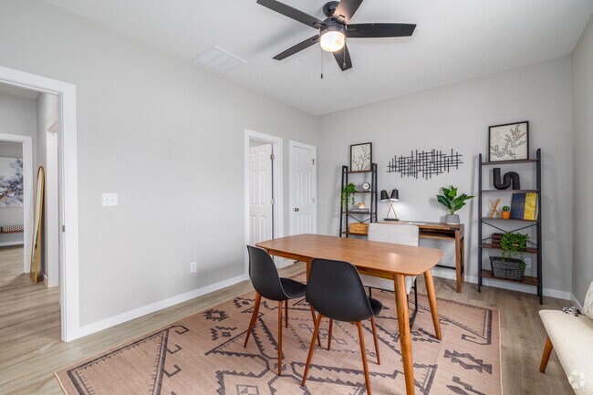 3BR, 2BA - 1,418SF - Third Bedroom