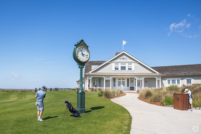 The Ocean Course is the perfect spot to golf and hang out at the clubhouse.