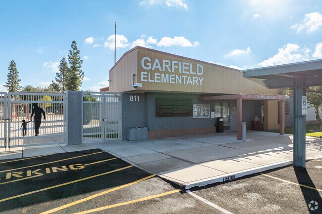 Kids living nearby might choose to ride their bikes to Phoenix’s Garfield Elementary School.