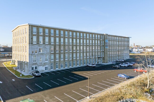 King Philip Lofts is a dramatic rehabilitation of an old mill building in Father Kelley.