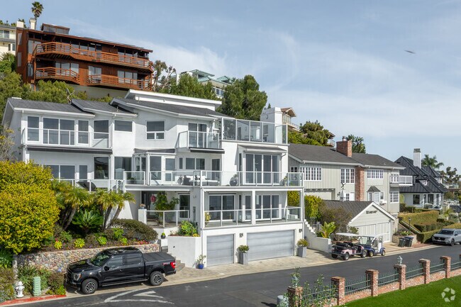 In addition to Mediterranean styles in Three Arch Bay, you'll find contemporary coastal estates featuring clean lines, expansive glass walls, and open-concept layouts designed to maximize ocean views.