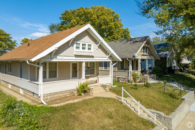 Prospect Hill features rows of bungalows common in north Omaha neighborhoods.