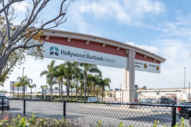 The Hollywood Burbank Airport.