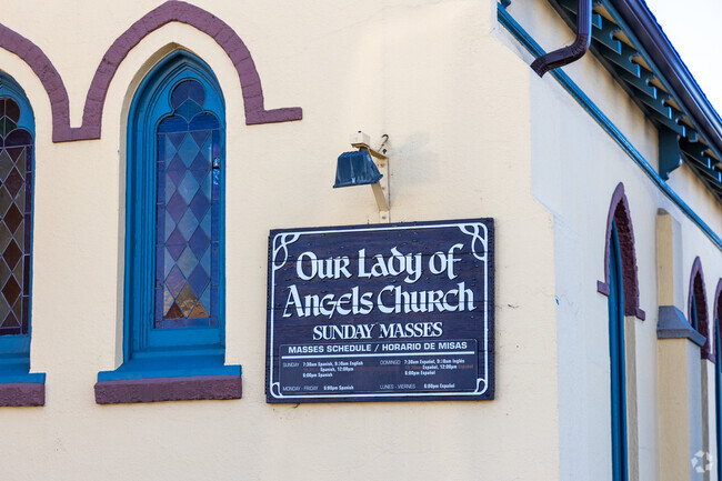 Our Lady's School features a historic church to Sherman Heights.