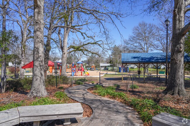 Lush green space makes Bicentennial Park ideal for picnics and outdoor activities.