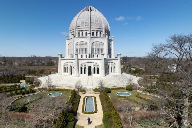 Baháʼí House of Worship in Wilmette is free and open to the general public of any faith.