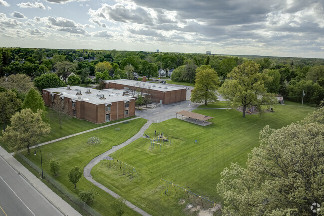 Eisenhower Elementary School provides education in the neighborhood of West Flint.