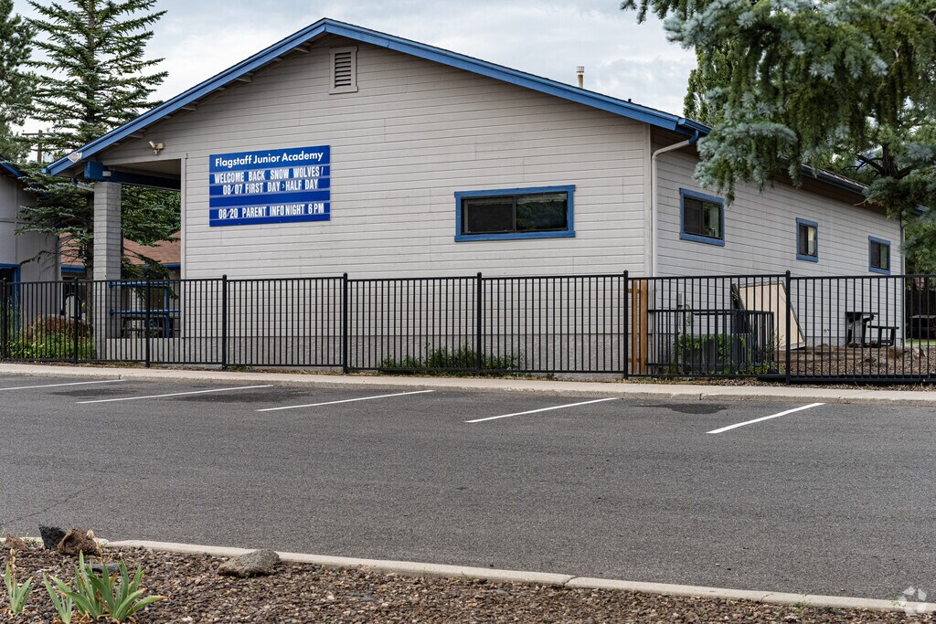 Students are proud to attend Flagstaff Junior Academy.