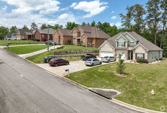 Belair is abundant with newer multi-story homes.