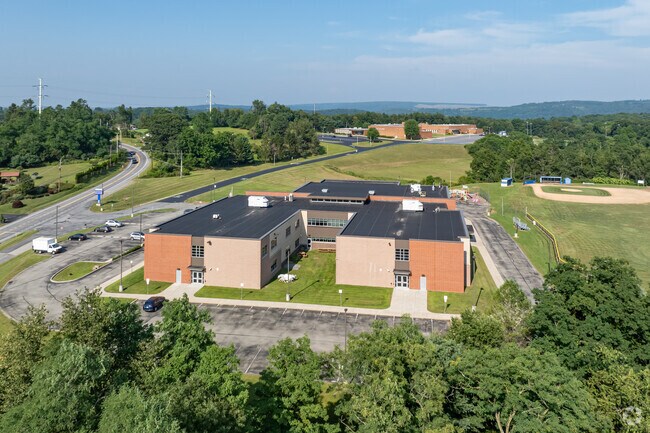 Conemaugh Valley Elementary School is next to Conemaugh Valley Jr/Sr High School.