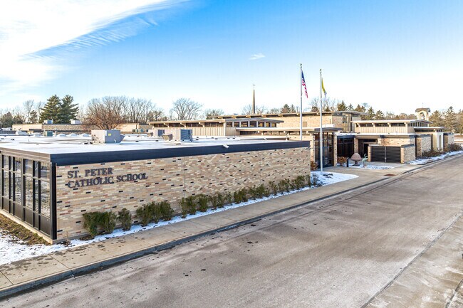 Welcome to St.  Peter Catholic School, a foundation of faith and academic excellence.